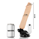 BASECOCK - VIBRADOR DE CONTROLE REMOTO NATURAL REALISTA 20 CM