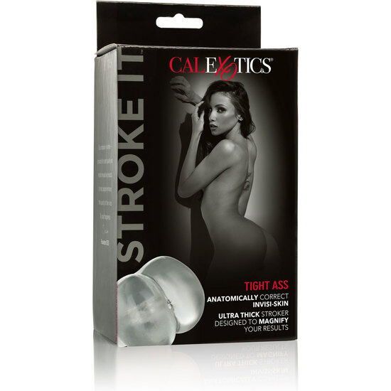 CALIFORNIA EXOTICS - STROKE IT MASTURBADOR ANAL TRANSLÚCIDO