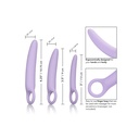 CALIFORNIA EXOTICS - DR LAURA BERMAN ALENA CONJUNTO DE 3 DILATADORES DE SILICONE