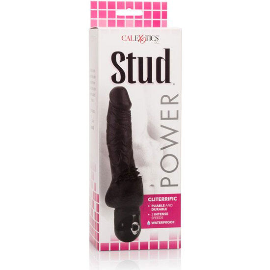 CALIFORNIA EXOTICS - VIBRADOR POWER STUD CLITERRIFIC PRETO