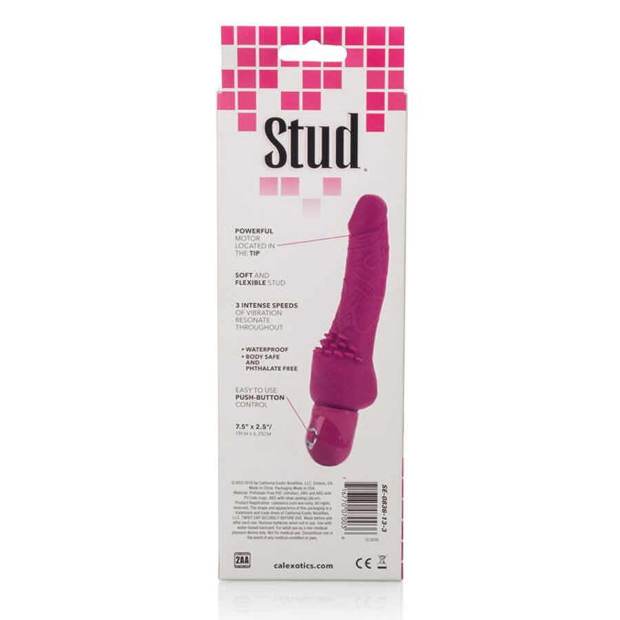 CALIFORNIA EXOTICS - VIBRADOR POWER STUD CLITERRIFIC ROSA