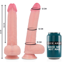 ROCKARMY - ARNÊS + SILICONE LÍQUIDO PREMIUM KINGCOBRA REALISTA 24CM