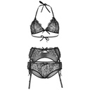 LEG AVENUE - CONJUNTO DE TRÊS PEAS SHINNY M