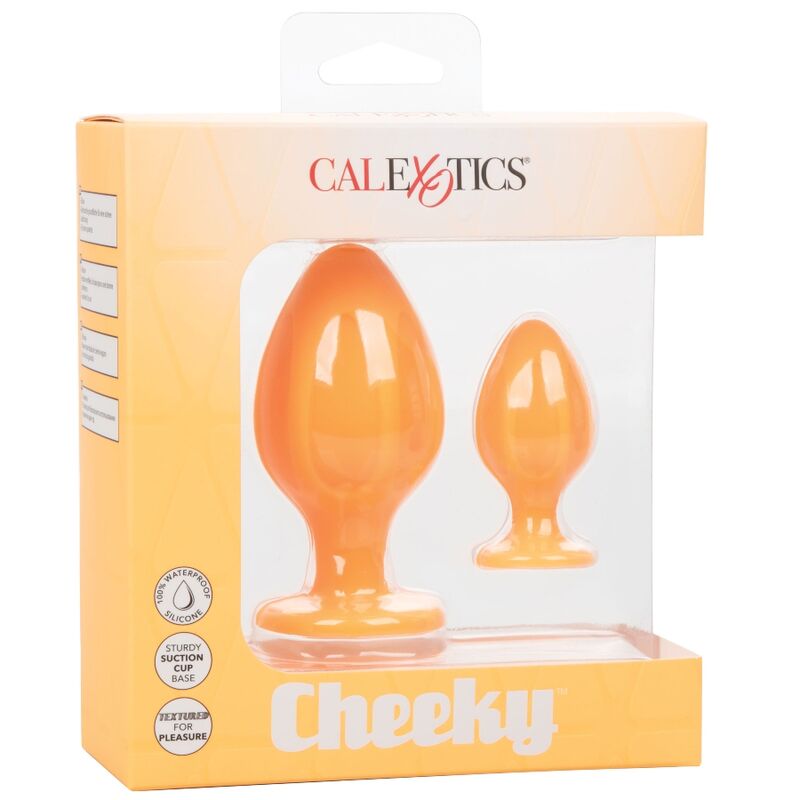 CALIFORNIA EXOTICS - CHEEKY BUTTPLUG LARANJA