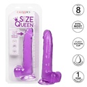 CALIFORNIA EXOTICS - DILDO QUEEN TAMANHO ROXO 20.3 CM