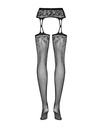OBSESSIVE - CALZINO GIARRETTIERA S206 NERO S/M/L