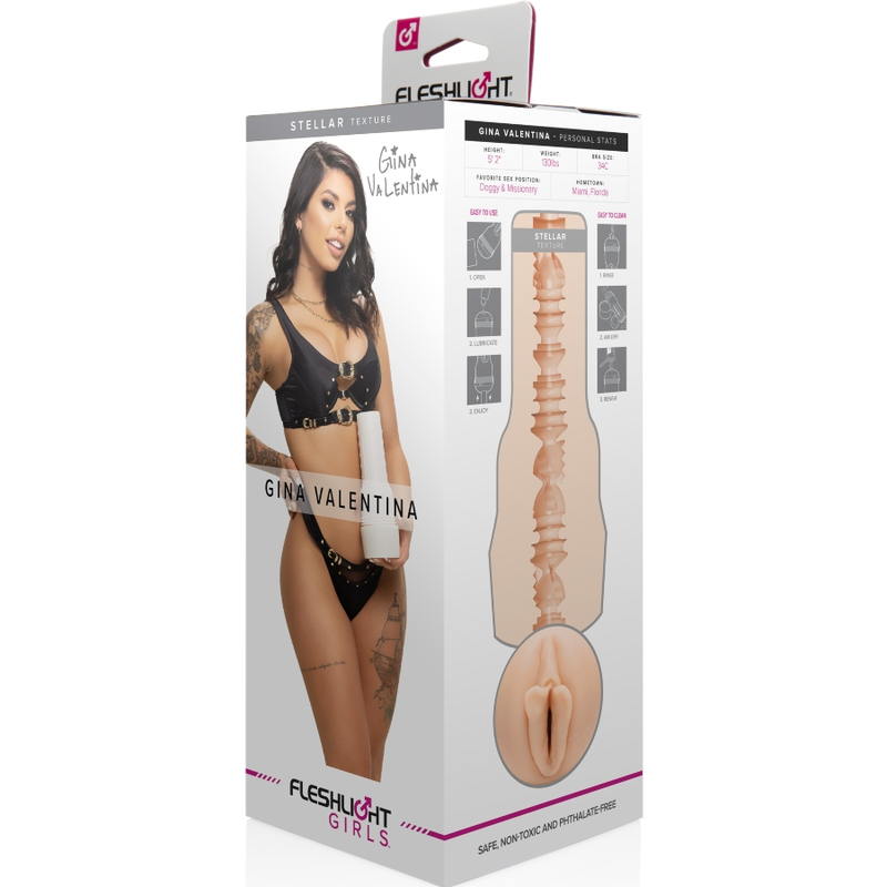 FLESHLIGHT GIRLS - GINA VALENTINA VAGINA ESTELAR