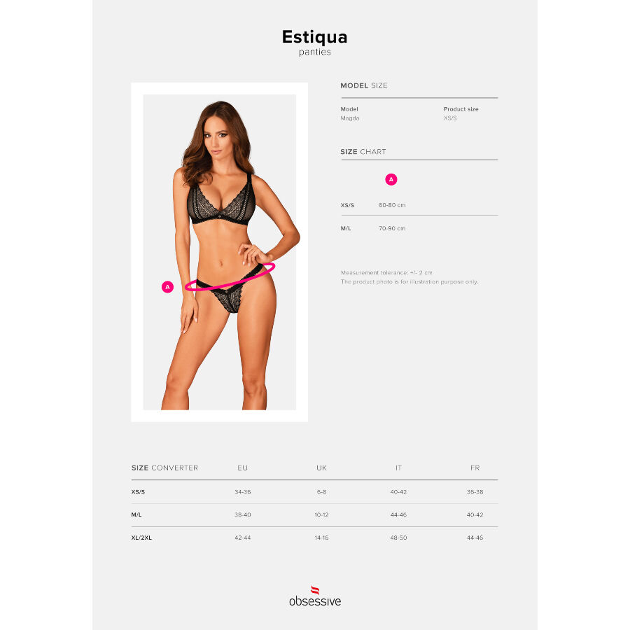 OBSESSIVE - CALA ESTIQUA M/L
