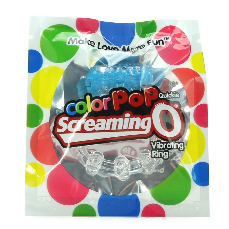 SCREAMING O - ANEL COLOR POP QUICKIE AZUL