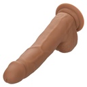 CALIFORNIA EXOTICS - PREGOS DE SILICONE 20.32 CM CASTANHO