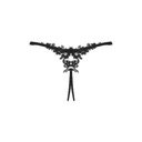 OBSESSIVE - CELIA NOIR TANGA SEM CROTCHLES XS/S