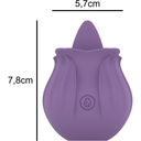 INTENSO - VIOLETA CLIT ESTIMULANDO 10 VIBRAÇÕES ROXO
