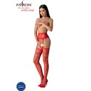 PASSION - S030 MEIAS VERMELHAS COM LIGA TAMANHO ÚNICO