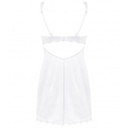 OBSESSIVE - AMOR BLANCO CHEMISE & WHITE TANGA S/M