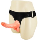 BAILE - ARNÃŠS COM PÃŠNIS REALISTA E CALA AJUSTVEL ULTRA APAIXONADA 15.5 CM