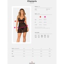 OBSESSIVE - CONJUNTO CHEMERIS BADYDOLL E TANGA XL/XXL