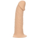 CALIFORNIA EXOTICS - EXTENSO PERFORMANCE MAXX LIFE-LIKE COM ARNÊS PELE LEVE