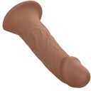 CALIFORNIA EXOTICS - PERFORMANCE MAXX LIFE-LIKE EXTENSION COM ARNÊS PELE MARROM
