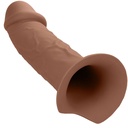 CALIFORNIA EXOTICS - PERFORMANCE MAXX LIFE-LIKE EXTENSION COM ARNÊS PELE MARROM