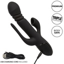 CALIFORNIA EXOTICS - VIBRADOR TRIPLO EUPHORIA PRETO