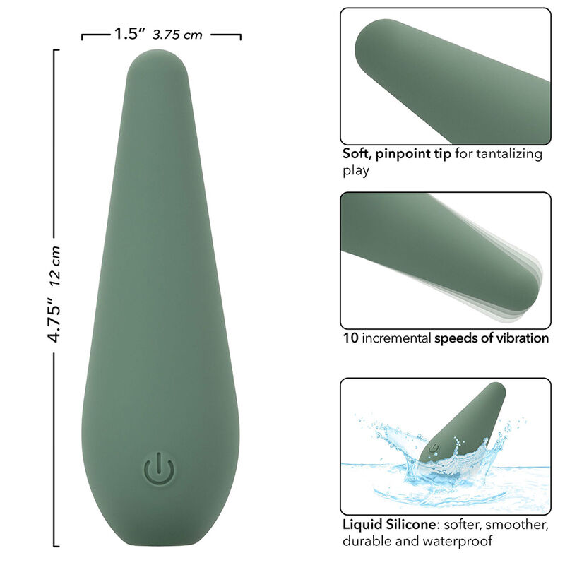 CALIFORNIA EXOTICS - ESTIMULADOR MOD CHIC VERDE