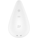 SATISFYER - VIBRADOR DEW GOTA LAY-ON BRANCO