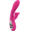 ARMONY - VIBRADOR DARO E ESTIMULADOR DE ANEL DE PUXAO FÃCSIA