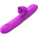 ARMONY - VIBRADOR MULTIFUNO ANGELIA COM LÃNGUA ESTIMULANTE EFEITO CALOR VIOLETA