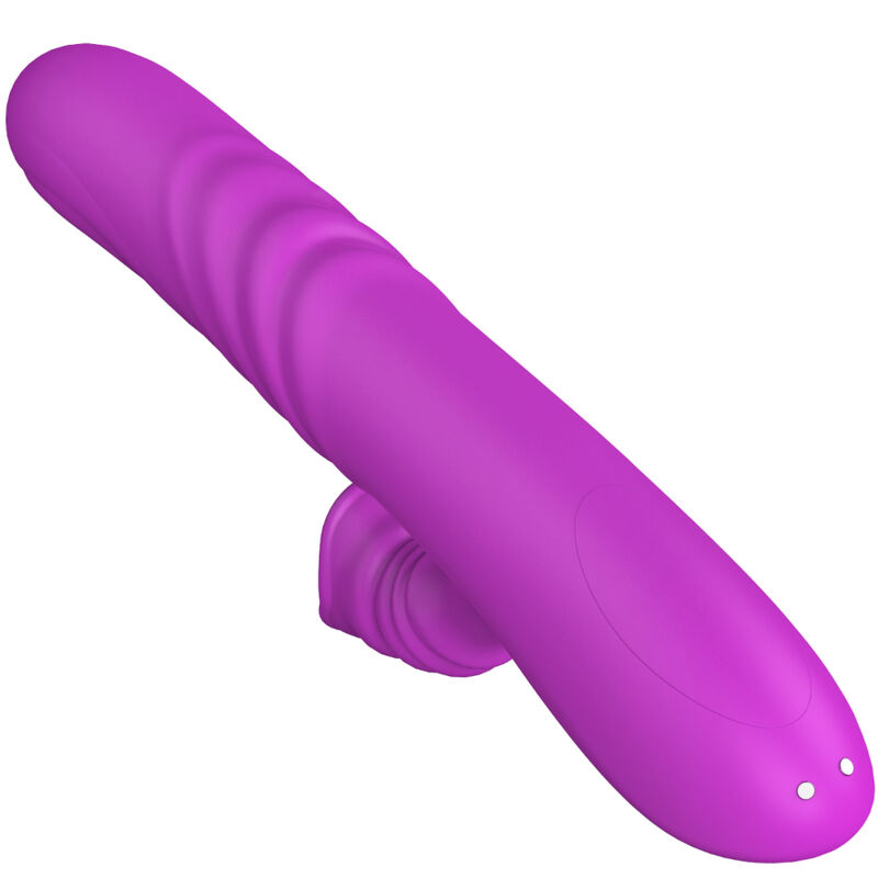 ARMONY - VIBRADOR MULTIFUNO ANGELIA COM LÃNGUA ESTIMULANTE EFEITO CALOR VIOLETA