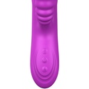 ARMONY - ANGELIA VIBRADOR MULTIFUNO LÃNGUA DUPLA EFEITO DE CALOR VIOLETA