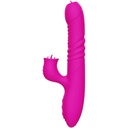 ARMONY - VIBRADOR FANNY MULTIFUNÃÃO LÃNGUA DUPLA EFEITO CALOR ROSA