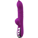 ARMONY - FAIRY MULTIFUNO VIBRADOR DE LÃNGUA DUPLA EFEITO DE CALOR VIOLETA