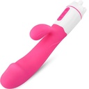 ARMONY - VIBRADOR FELIZ E ESTIMULADOR FÃCSIA RECARREGVEL