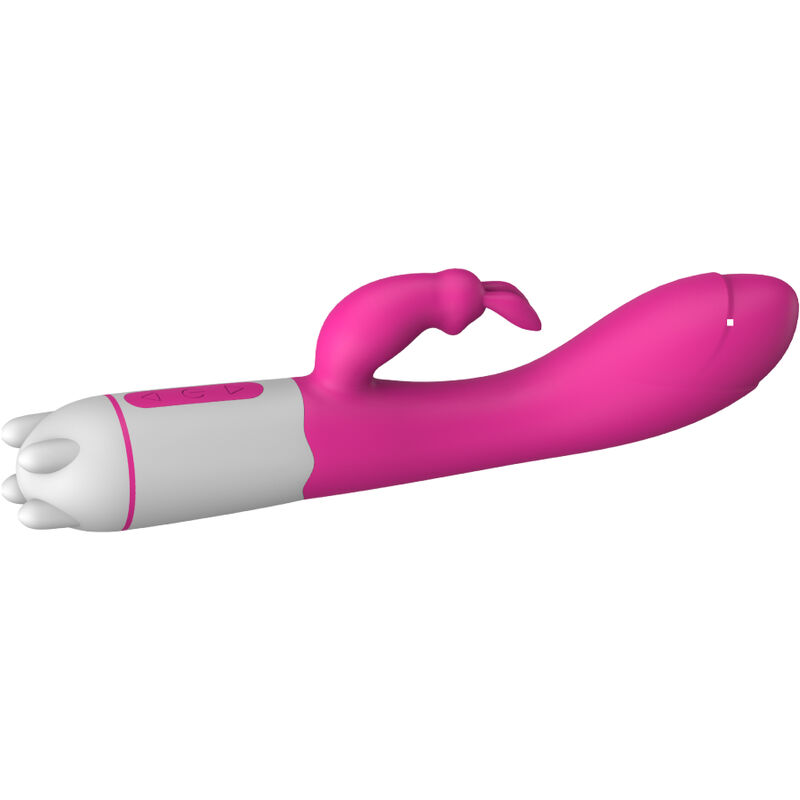 ARMONY - HAPPY VIBRADOR E ESTIMULADOR DE COELHO FÃCSIA