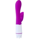 ARMONY - VIBRADOR E ESTIMULADOR HAPPY COM LÃNGUA RECARREGÃVEL ROXO