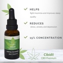 500 COSMETICS - CIBIDIL ÃLEO RELAXANTE CBD 15% 30 ML