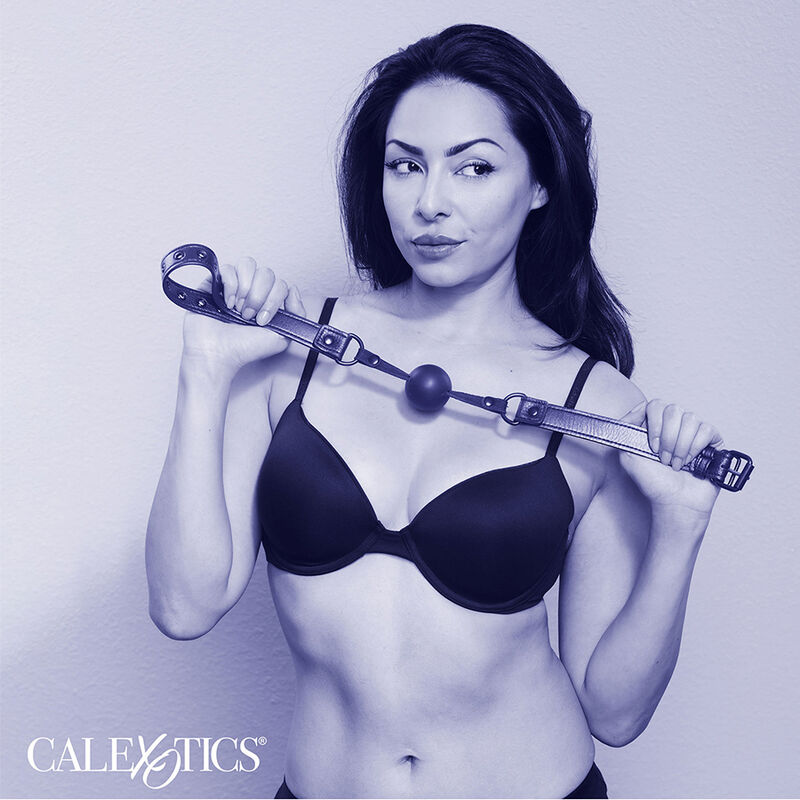 CALEXOTICS - NOCTURNAL MORDAÃA DE BOLA SILICONE PRETO