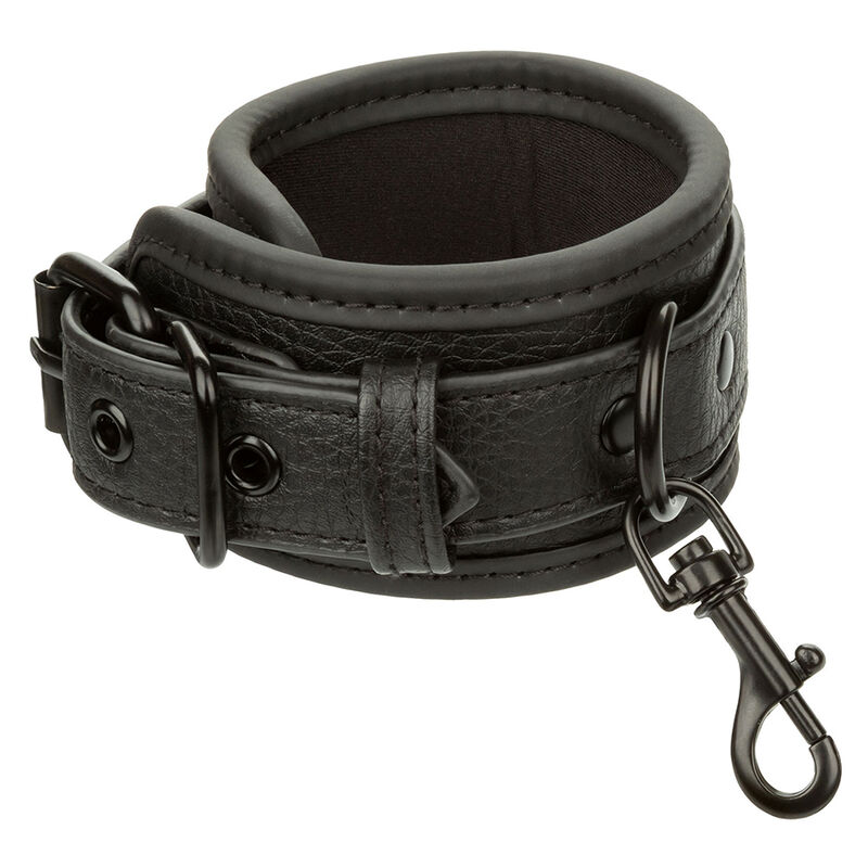 CALEXOTICS - NOCTURNAL PULSEIRAS DE COURO AJUSTÃVEIS PRETAS