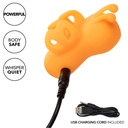 CALEXOTICS - NEON VIBES BUZZING VIBE O ESTIMULADOR DE DEDO 10 VIBRAÃÃES LARANJA