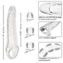 CALEXOTICS - MAXX PENIS EXTENDER AJUSTÃVEL TRANSPARENTE