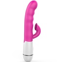 ARMONY - AMIR VIBRADOR MULTIFUNÃÃO COM LÃNGUA ESTIMULANTE 16 VELOCIDADES ROSA