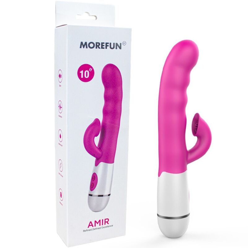 ARMONY - AMIR VIBRADOR MULTIFUNÃÃO COM LÃNGUA ESTIMULANTE 16 VELOCIDADES ROSA