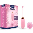 ARMONY - KITTY FUN EGG VIBRADOR CONTROLE REMOTO 10 VIBRAÃÃES ROSA
