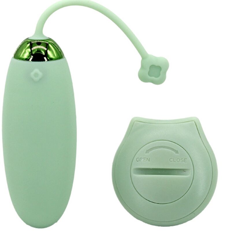 ARMONY - KITTY FUN EGG VIBRADOR CONTROLE REMOTO 10 VIBRAÃÃES VERDE