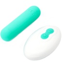 ARMONY - SPLASH JOLINE VIBRADOR BULLET SILICONE CONTROLE REMOTO 10 VIBRAÃÃES 65 X 15 CM VERDE