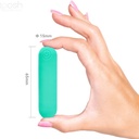 ARMONY - SPLASH JOLINE VIBRADOR BULLET SILICONE CONTROLE REMOTO 10 VIBRAÃÃES 65 X 15 CM VERDE