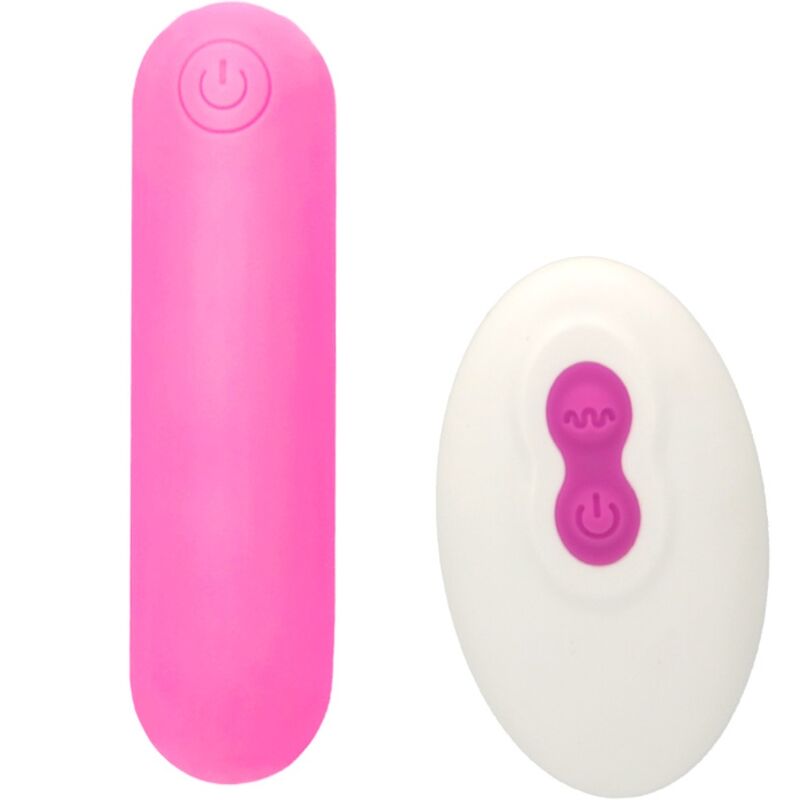ARMONY - SPLASH JOLINE VIBRADOR BALA SILICONE CONTROLE REMOTO 10 VIBRAÃÃES 65 X 15 CM ROSA