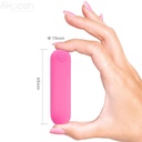 ARMONY - SPLASH JOLINE VIBRADOR BALA SILICONE CONTROLE REMOTO 10 VIBRAÃÃES 65 X 15 CM ROSA