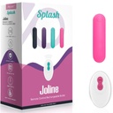 ARMONY - SPLASH JOLINE VIBRADOR BALA SILICONE CONTROLE REMOTO 10 VIBRAÃÃES 65 X 15 CM ROSA