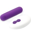 ARMONY - SPLASH JOLINE VIBRADOR BALA SILICONE CONTROLE REMOTO 10 VIBRAÃÃES 65 X 15 CM ROXO